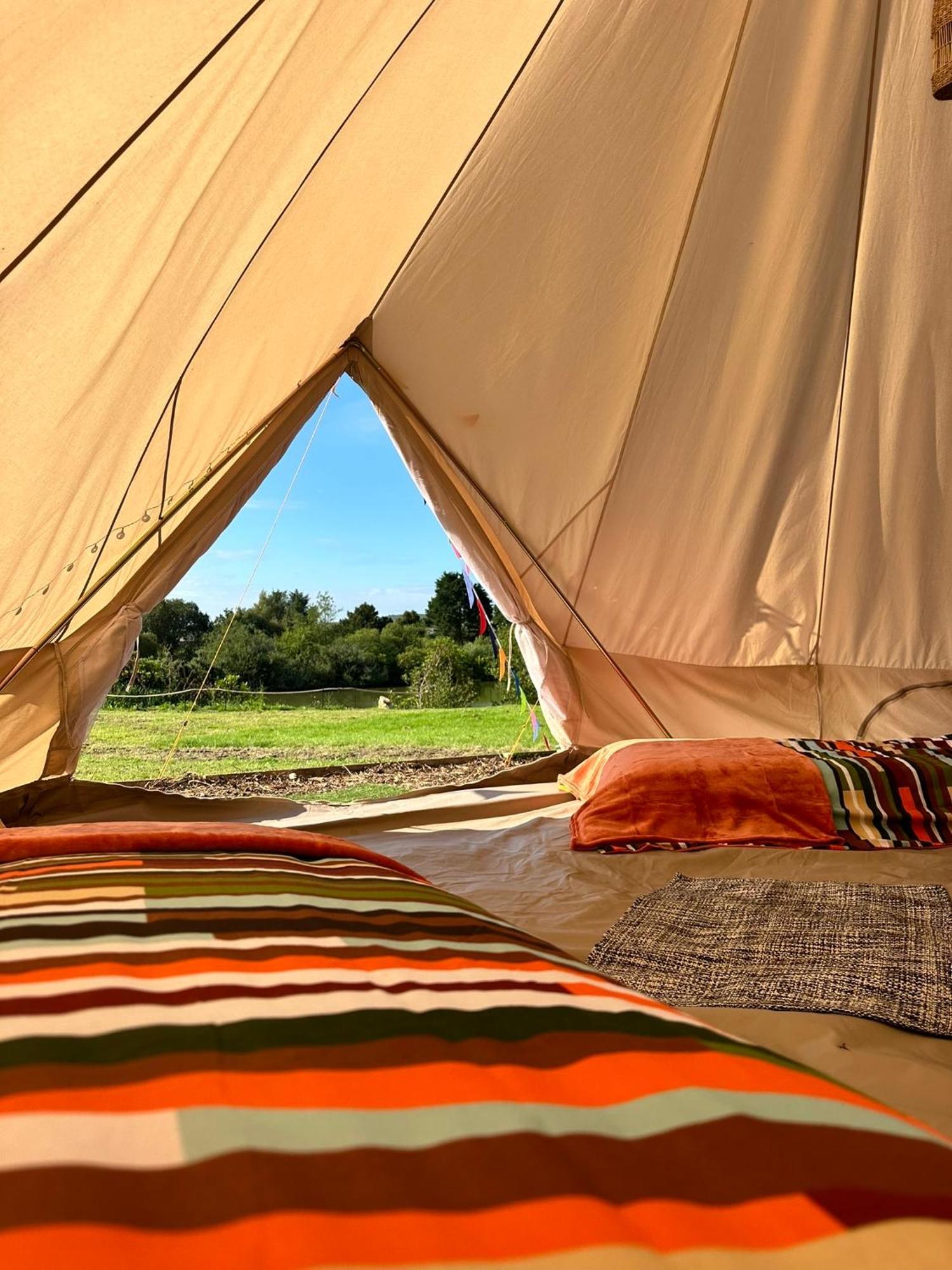 Lakeside Glamping Firecrest St Columb Major Exterior foto
